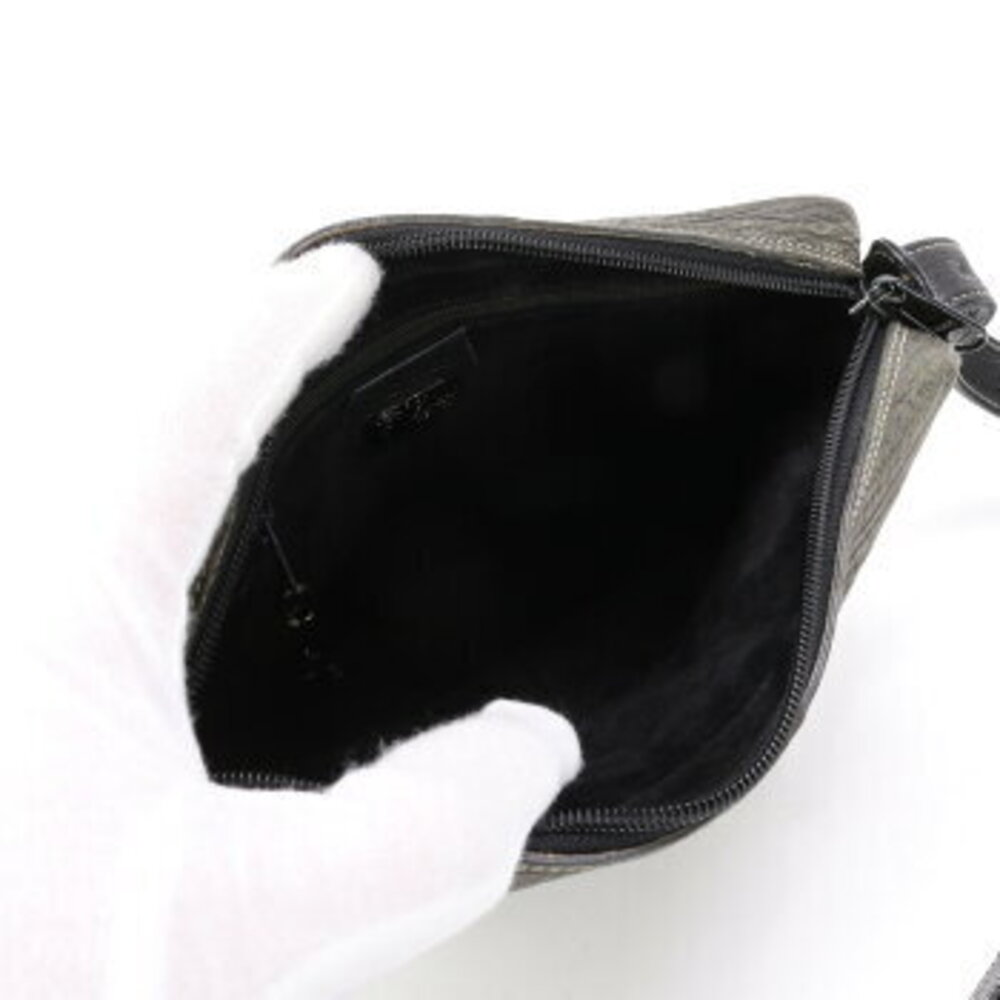 Gucci sharkskin patchwork ostrich leather shoulde… - image 12